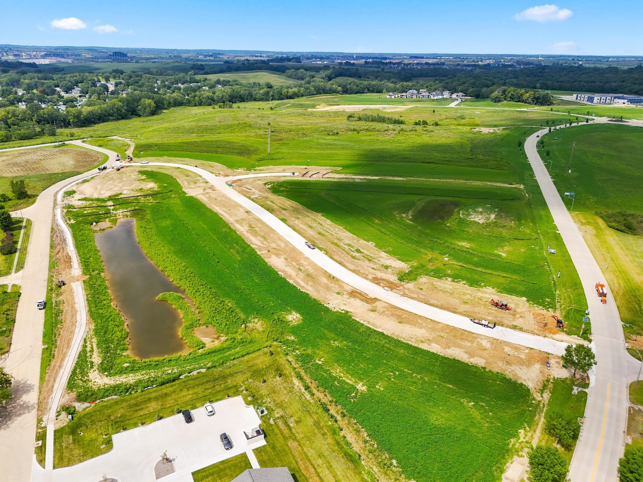 Magnolia Meadows neighborhood development in Coralville Iowa