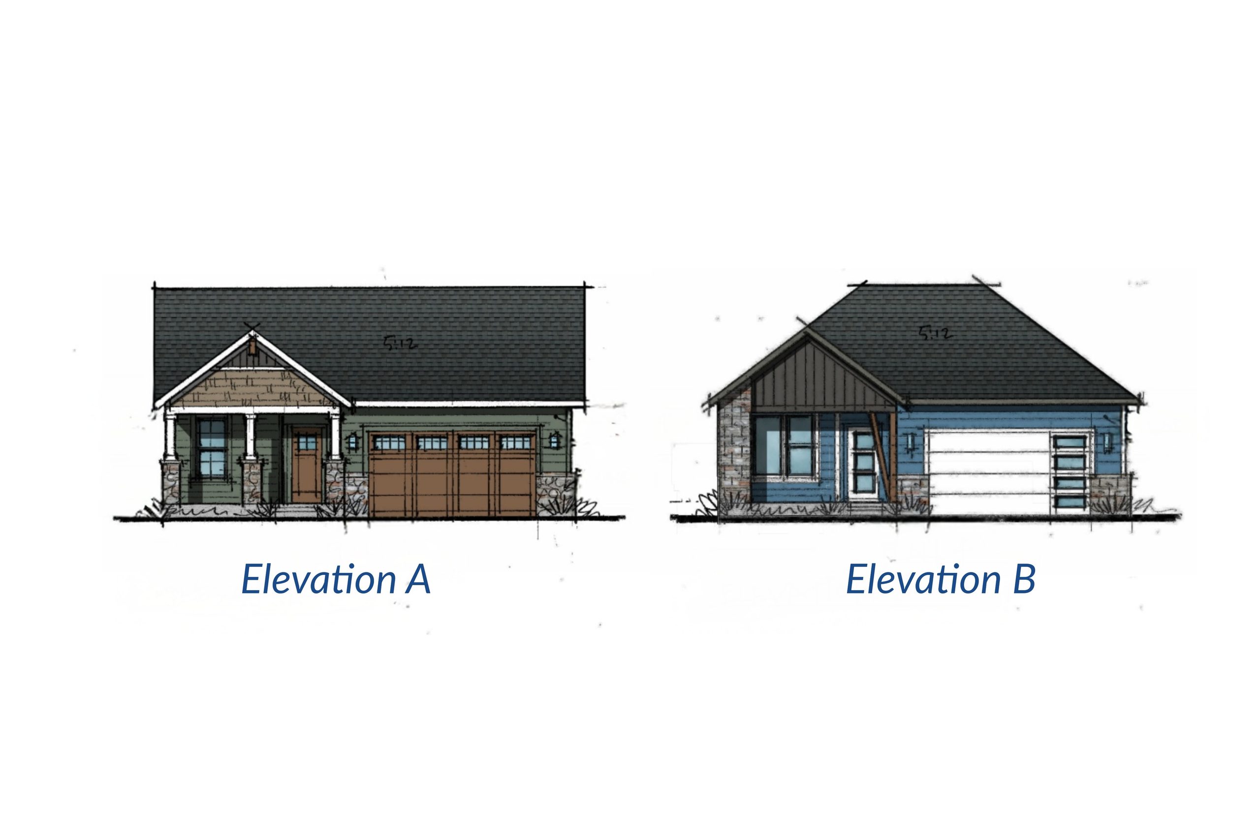 Umbrella exterior rendering by Navigate Homes